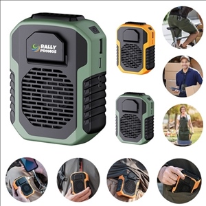 Mini Hanging Waist Clip Fan With Power Bank